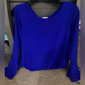 Blue blouse
